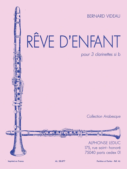 Reve D'enfant (clarinets 3) | 小雅音樂 Hsiaoya Music