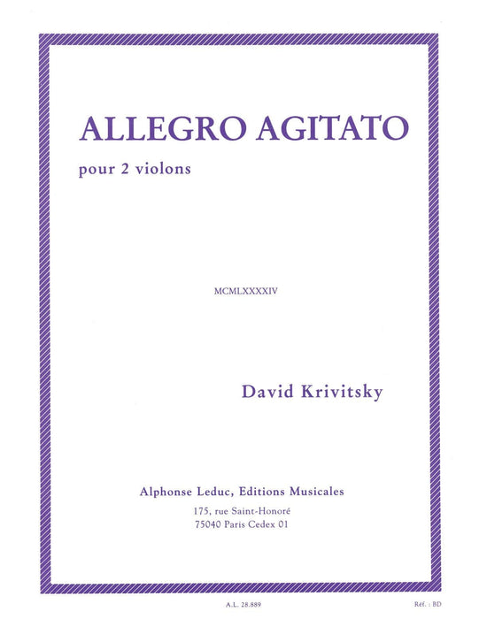 Allegro Agitato (violins 2) 小提琴 | 小雅音樂 Hsiaoya Music