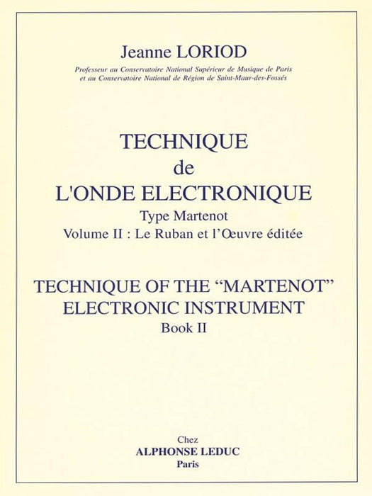 Technique De L'onde Electronique Type Martenot Vol.2 (ondes Martenot Sol | 小雅音樂 Hsiaoya Music