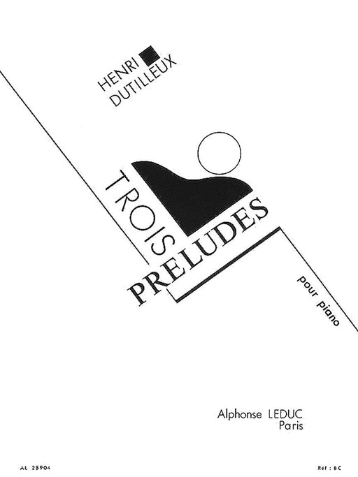 Henri Dutilleux - Trois Preludes Pour Piano 迪悌耶 鋼琴 前奏曲 | 小雅音樂 Hsiaoya Music