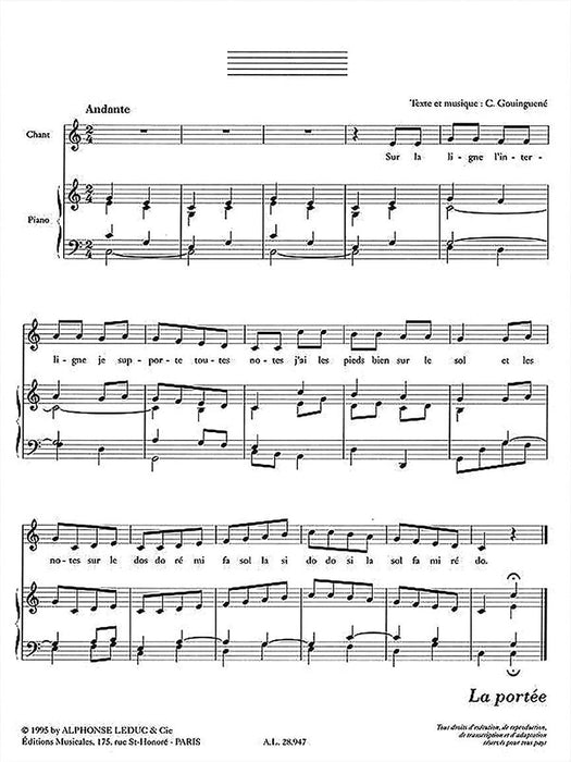 Christian Gouinguene Et Ivane Huber - Les Enfants Chantent... La Theorie Musicale 聲樂 | 小雅音樂 Hsiaoya Music