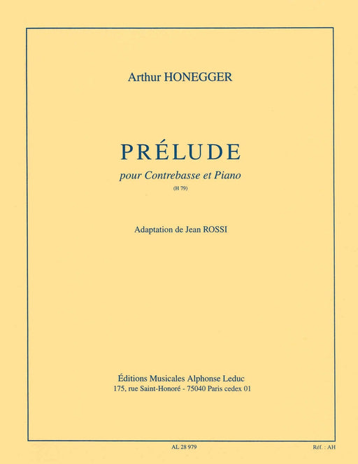 Prelude H79 (double Bass & Piano) 歐內格 前奏曲 鋼琴 低音大提琴 | 小雅音樂 Hsiaoya Music