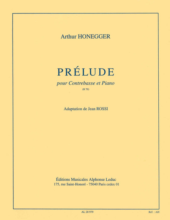Prelude H79 (double Bass & Piano) 歐內格 前奏曲 鋼琴 低音大提琴 | 小雅音樂 Hsiaoya Music