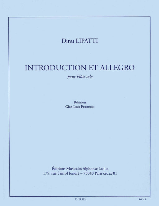 Introduction Et Allegro (flute Solo) 導奏 長笛 | 小雅音樂 Hsiaoya Music