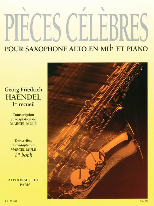 Pieces Celebres Vol.1 (saxophone-alto & Piano) 韓德爾 鋼琴 小品 | 小雅音樂 Hsiaoya Music
