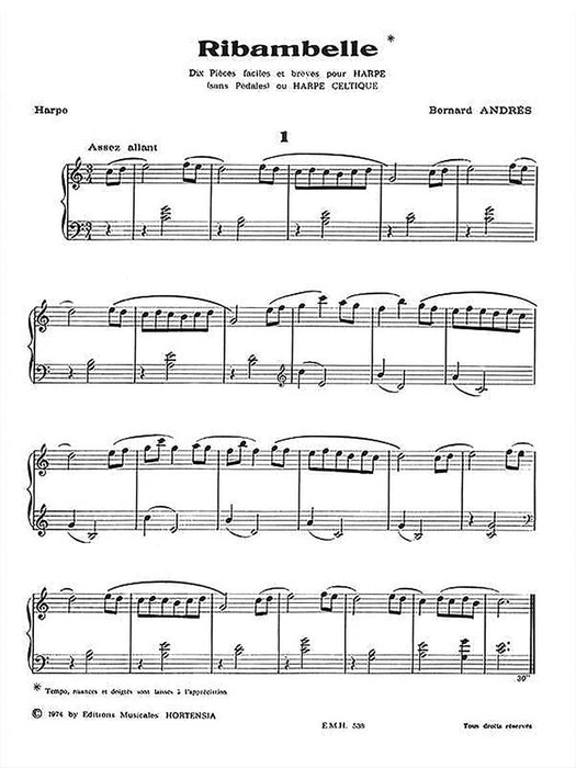 Ribambelle for Harp 豎琴 | 小雅音樂 Hsiaoya Music