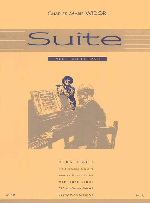 Charles-marie Widor - Suite Pour Flute Et Piano, Op. 34 維多 組曲長笛鋼琴 長笛 | 小雅音樂 Hsiaoya Music