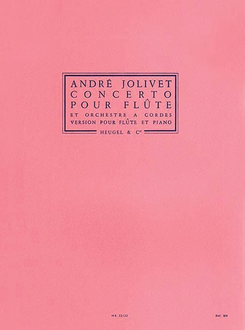 Andre Jolivet - Concerto Pour Flute Et Orchestre A Cordes (version Pour Flute Et Piano) 若利維 協奏曲長笛 鋼琴 | 小雅音樂 Hsiaoya Music
