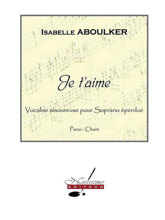 I Love You, For Soprano And Piano 鋼琴 | 小雅音樂 Hsiaoya Music