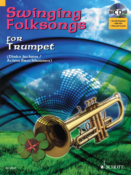 Swinging Folksongs Play-along For Trumpet Bk/cd With Piano Parts To Print 民謠 小號 鋼琴 | 小雅音樂 Hsiaoya Music