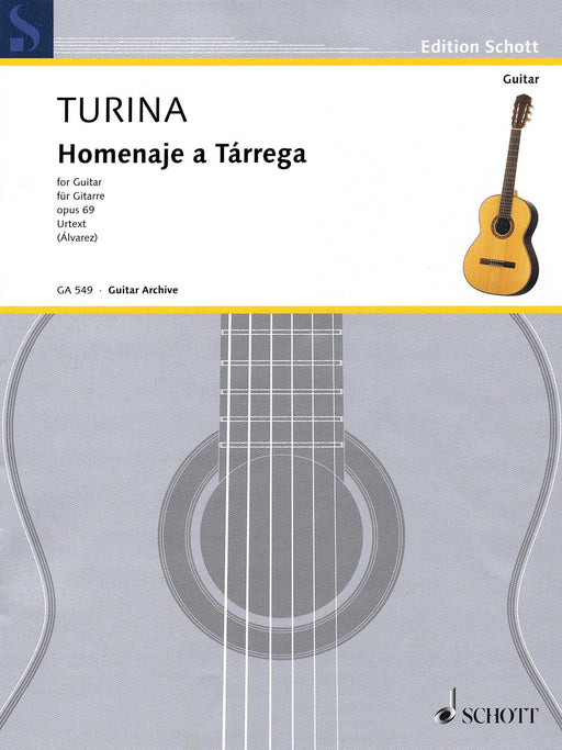 Homenaje a Tarrega Op. 69 Guitar 杜利納 吉他 | 小雅音樂 Hsiaoya Music