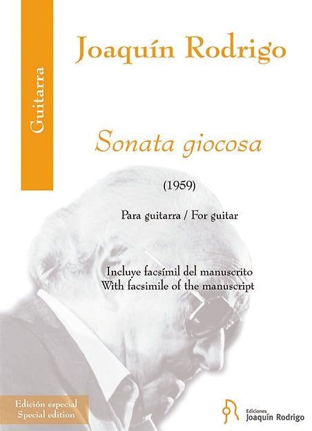 Sonata Giocosa Revision and fingerings by Pepe Romero. Includes facsimile of cop 羅德利哥 吉他 奏鳴曲 | 小雅音樂 Hsiaoya Music
