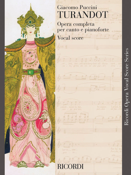 Turandot Vocal Score 浦契尼 杜蘭朵公主 聲樂總譜 | 小雅音樂 Hsiaoya Music