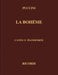 La Bohème Vocal Score 浦契尼 藝術家的生涯 聲樂總譜 | 小雅音樂 Hsiaoya Music