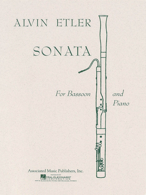 Sonata Bassoon with Piano Accompaniment 奏鳴曲 低音管 鋼琴 伴奏 | 小雅音樂 Hsiaoya Music