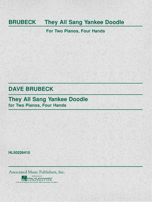 They All Sang Yankee Doodle (2-piano score) Piano Duet 鋼琴 四手聯彈 | 小雅音樂 Hsiaoya Music