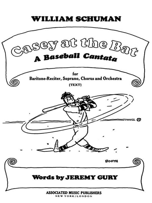 Casey at the Bat Libretto (Set of 100) | 小雅音樂 Hsiaoya Music