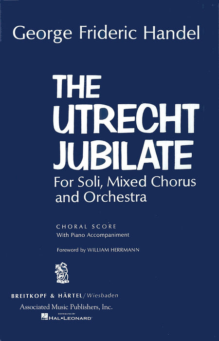 Utrecht Jubilate SATB | 小雅音樂 Hsiaoya Music