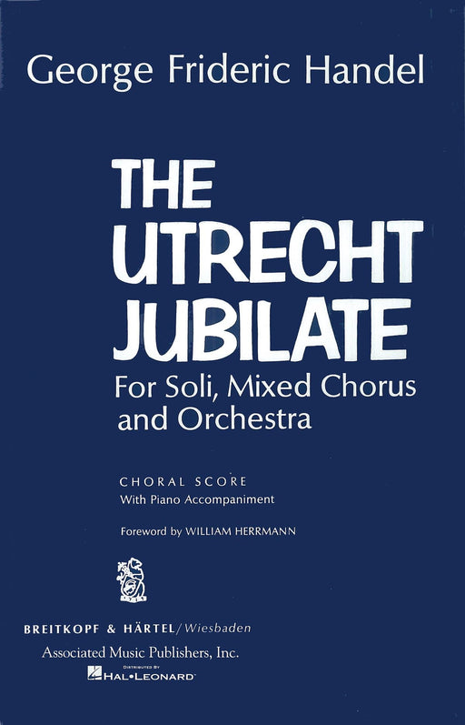 Utrecht Jubilate SATB | 小雅音樂 Hsiaoya Music