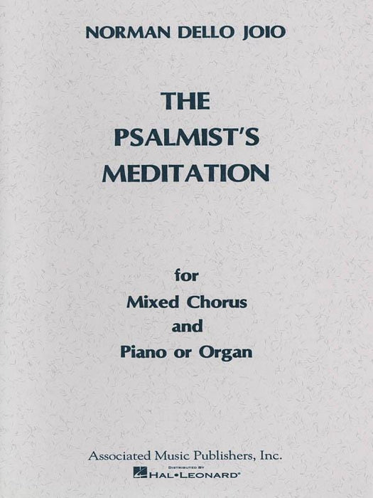 Psalmist's Meditation SATB | 小雅音樂 Hsiaoya Music