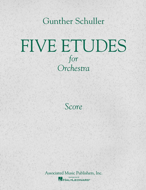 5 Etudes for Orchestra (1966) Study Score 舒勒 練習曲 管弦樂團 | 小雅音樂 Hsiaoya Music