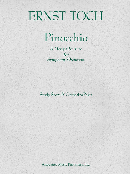 Pinocchio (Overture) Score and Parts 托赫 序曲 | 小雅音樂 Hsiaoya Music