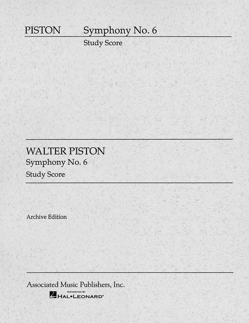 Symphony No. 6 (1955) Study Score 皮斯頓 交響曲 | 小雅音樂 Hsiaoya Music
