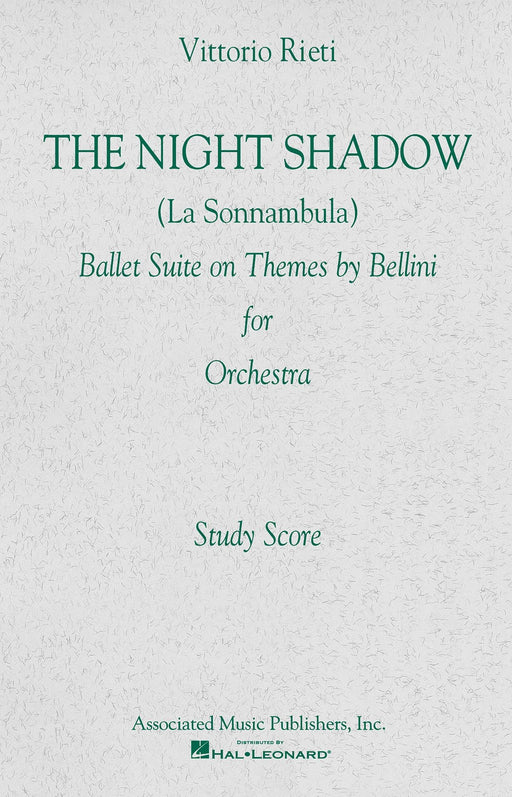 The Night Shadow Ballet (1941) Study Score 貝利尼 芭蕾 | 小雅音樂 Hsiaoya Music
