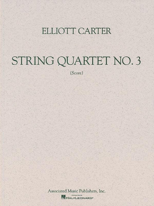 String Quartet No. 3 (1971) Study Score 卡特 弦樂四重奏 | 小雅音樂 Hsiaoya Music