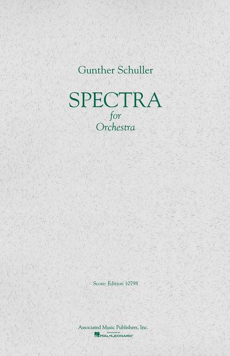 Spectra (1958) Full Score 舒勒 大總譜 | 小雅音樂 Hsiaoya Music