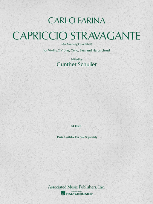 Capriccio Stravagante (An Amusing Quodlibet) Full Score 隨想曲 大總譜 | 小雅音樂 Hsiaoya Music