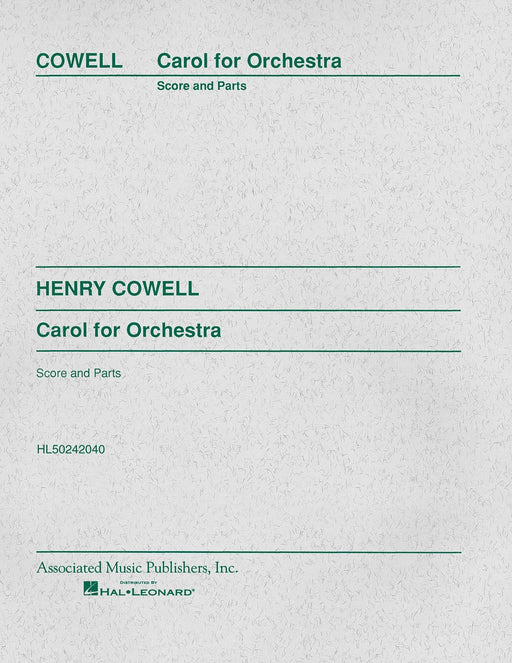 Carol for Orchestra Set of Parts 耶誕頌歌 管弦樂團 | 小雅音樂 Hsiaoya Music