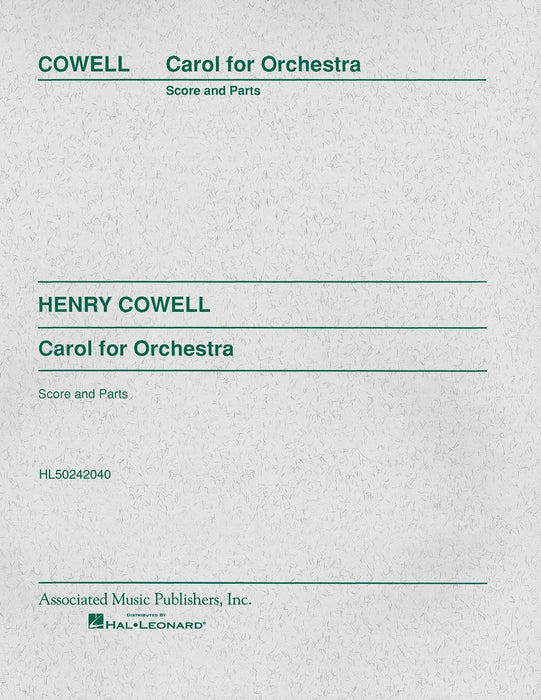 Carol for Orchestra Set of Parts 耶誕頌歌 管弦樂團 | 小雅音樂 Hsiaoya Music