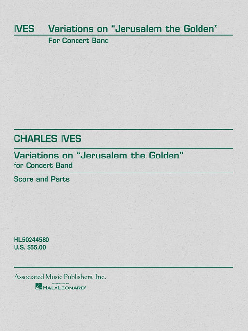 Variations on Jerusalem the Golden Score and Parts 詠唱調 | 小雅音樂 Hsiaoya Music
