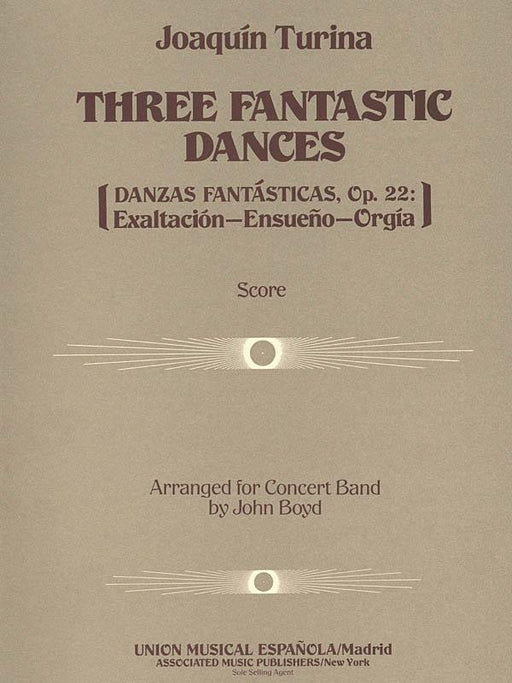 Three (3) Fantastic Dances, Op. 22 Score and Parts 杜利納 舞曲 | 小雅音樂 Hsiaoya Music