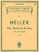 50 Selected Studies (from Op. 45, 46, 47) Schirmer Library of Classics Volume 24 Piano Technique 黑勒史提芬 鋼琴 | 小雅音樂 Hsiaoya Music