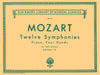 12 Symphonies - Book 2: Nos. 7-12 Schirmer Library of Classics Volume 72 Piano Duet 莫札特 四手聯彈 | 小雅音樂 Hsiaoya Music