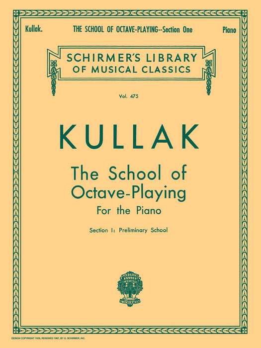 School of Octave Playing, Op. 48 - Book 1 Schirmer Library of Classics Volume 475 Piano Technique 鋼琴 | 小雅音樂 Hsiaoya Music