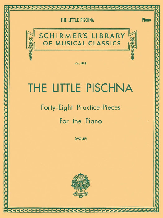 Little Pischna (48 Practice Pieces) Schirmer Library of Classics Volume 898 Piano Solo 小品 鋼琴 獨奏 | 小雅音樂 Hsiaoya Music