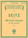Pupil's Concerto No. 5 in D, Op. 22 Schirmer Library of Classics Volume 950 Score and Parts 協奏曲 | 小雅音樂 Hsiaoya Music