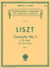 Concerto No. 1 in Eb Schirmer Library of Classics Volume 1057 Piano Duet 李斯特 協奏曲 四手聯彈 | 小雅音樂 Hsiaoya Music