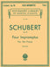 4 Impromptus, Op. 90 Schirmer Library of Classics Volume 1125 Piano Solo 舒伯特 即興曲 鋼琴 獨奏 | 小雅音樂 Hsiaoya Music