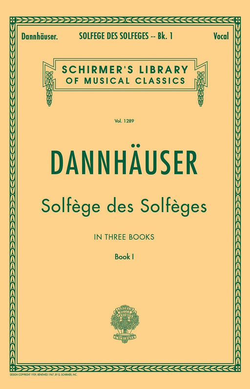 Solfége des Solféges - Book I Schirmer Library of Classics Volume 1289 Voice Technique | 小雅音樂 Hsiaoya Music