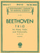 Trio in B Flat, Op. 97 (Archduke Trio) Schirmer Library of Classics Volume 1427 Score and Parts 貝多芬 三重奏 大公三重奏 | 小雅音樂 Hsiaoya Music