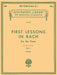 First Lessons in Bach - Book 2 Schirmer Library of Classics Volume 1437 Piano Solo 巴赫約翰‧瑟巴斯提安 鋼琴 獨奏 | 小雅音樂 Hsiaoya Music