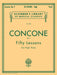 50 Lessons, Op. 9 Schirmer Library of Classics Volume 1468 High Voice 高音 | 小雅音樂 Hsiaoya Music