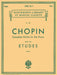 Etudes Schirmer Library of Classics Volume 1551 Piano Solo, arr. Mikuli 蕭邦 練習曲 鋼琴 獨奏 | 小雅音樂 Hsiaoya Music