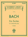 6 Suites Schirmer Library of Classics Volume 1565 Cello Solo 巴赫約翰‧瑟巴斯提安 組曲 大提琴 獨奏 | 小雅音樂 Hsiaoya Music