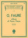 Album of Piano Pieces Schirmer Library of Classics Volume 1673 Piano Solo 佛瑞 鋼琴 小品 鋼琴 獨奏 | 小雅音樂 Hsiaoya Music