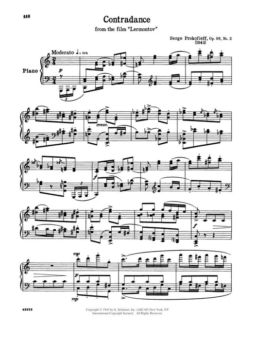 Selected Works Schirmer Library of Classics Volume 1766 Piano Solo 鋼琴 獨奏 | 小雅音樂 Hsiaoya Music